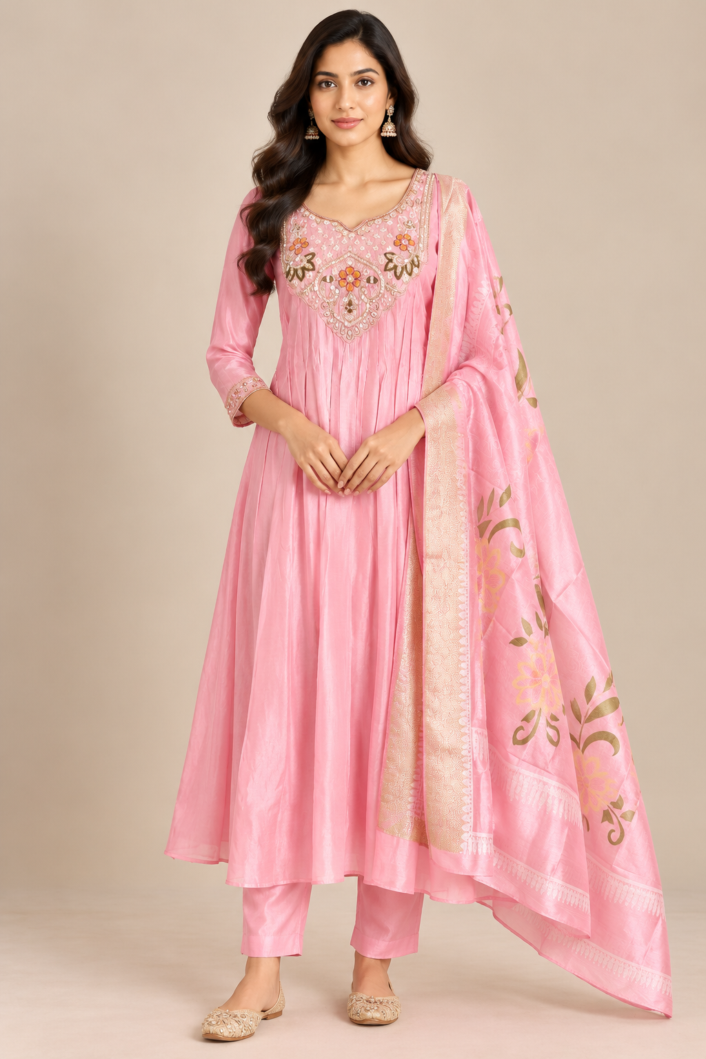 R46936 Light Pink front pose